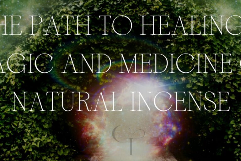 the path to healing; magic & medicine of natural incense