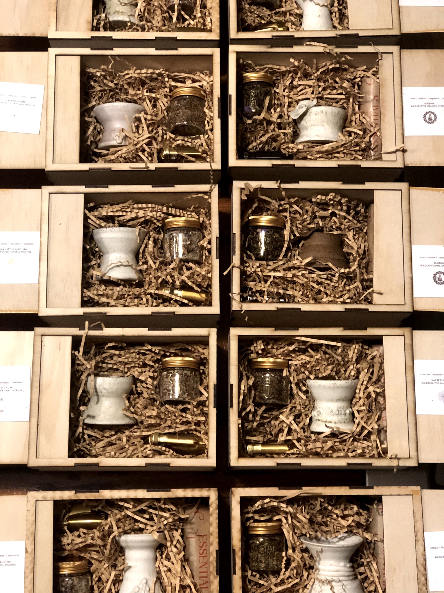 CEREMONIAL INCENSE STARTER KIT Celestial Thyme Natural Incense